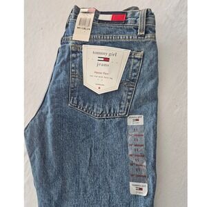 Tommy Girl Jeans Hipster Flare Low Rise Women's 11 Blue Denim  30x34 NWT